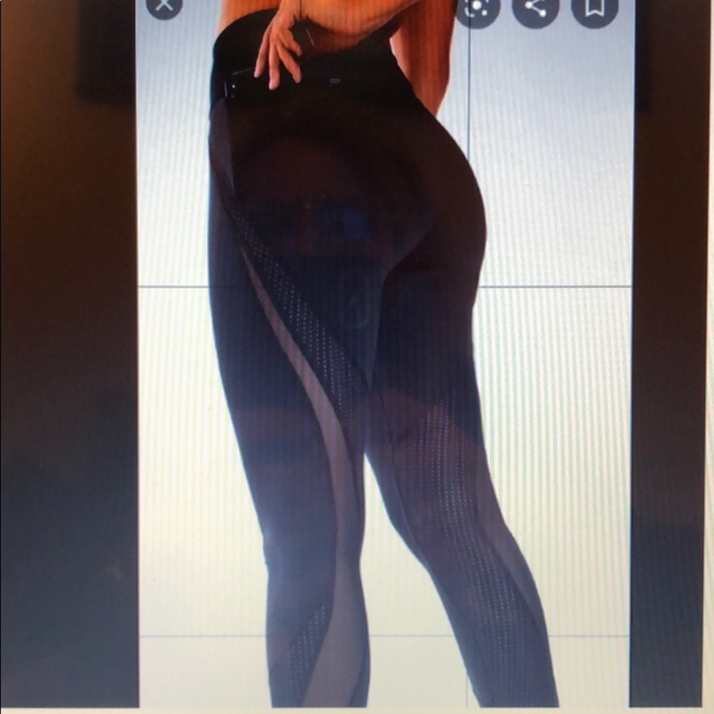Fabletics Mid Rise Mesh Ultracool 7/8 - Picture 2 of 10